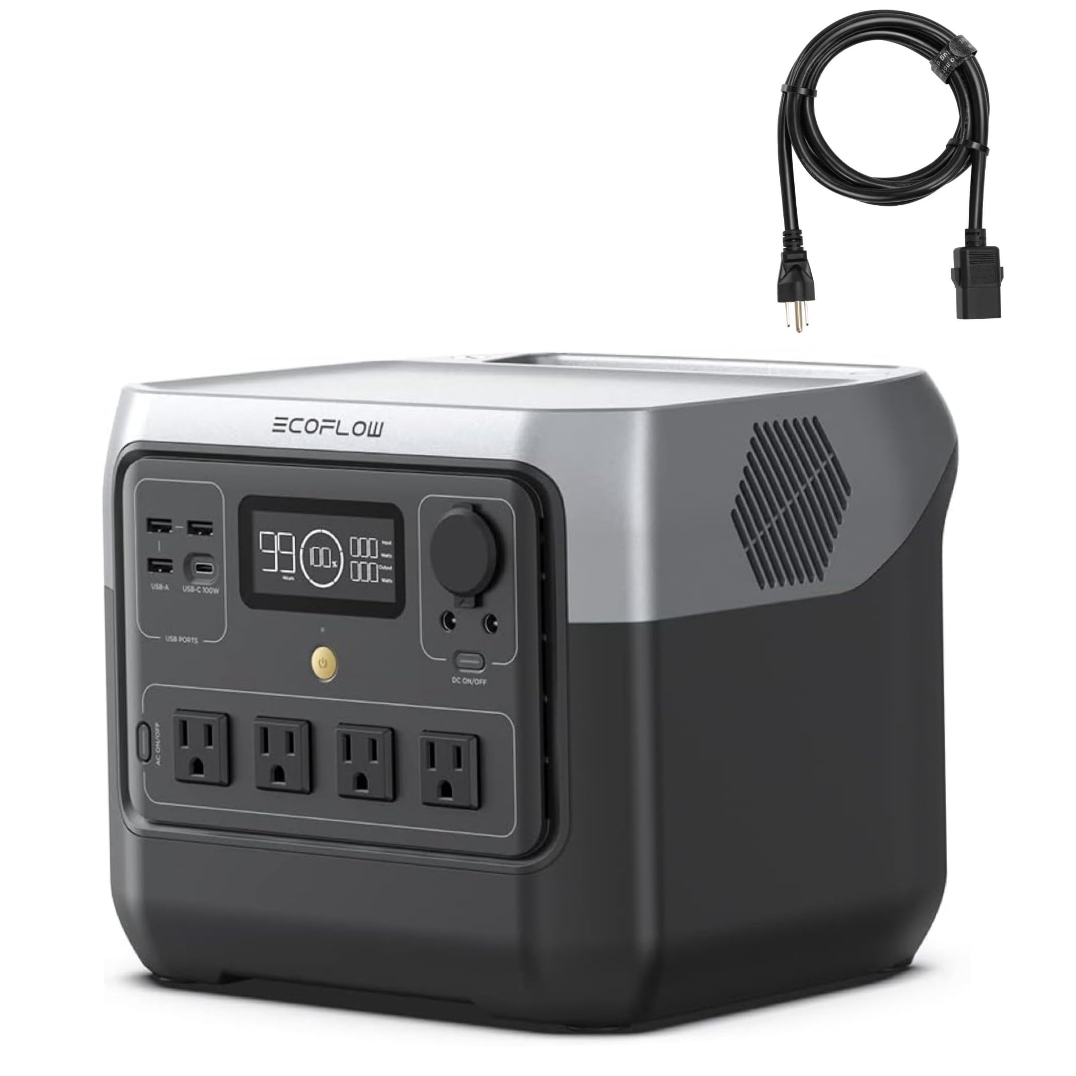 EF ECOFLOW RIVER 2 Pro Portable Power Station with Fast Charging